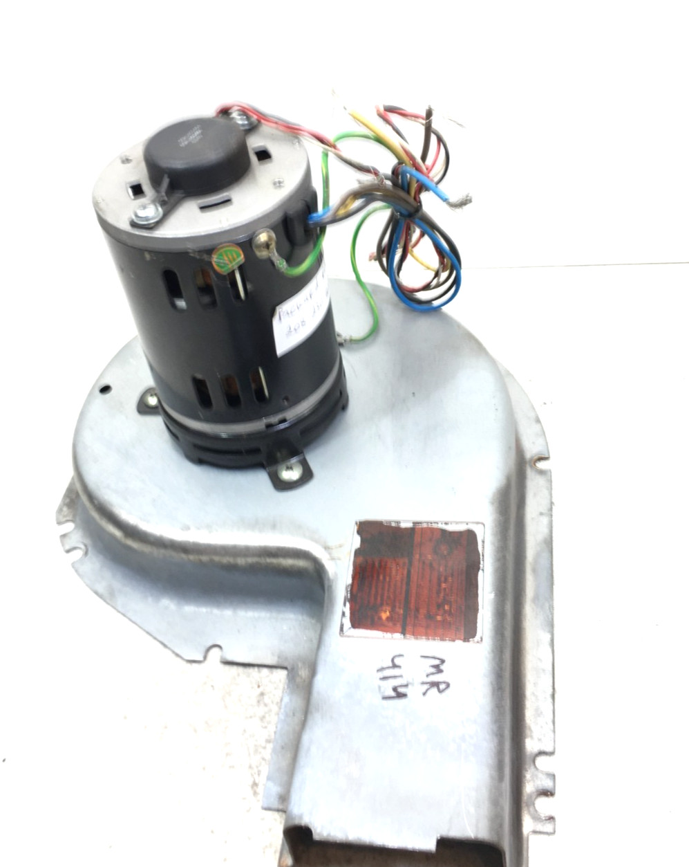 Packard 66649 Draft Inducer Blower Motor 3450 RPM 0.5 A 208/230V used #MR414