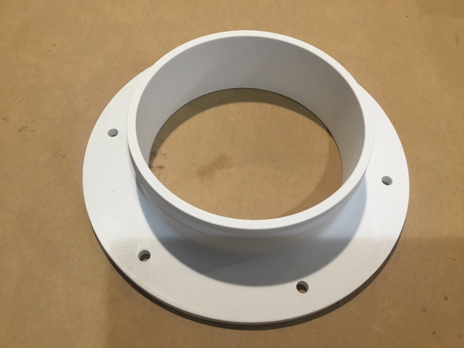 8 Inch Duct Flange Connector Dust Collection Plastic Flange (Heavy Duty)