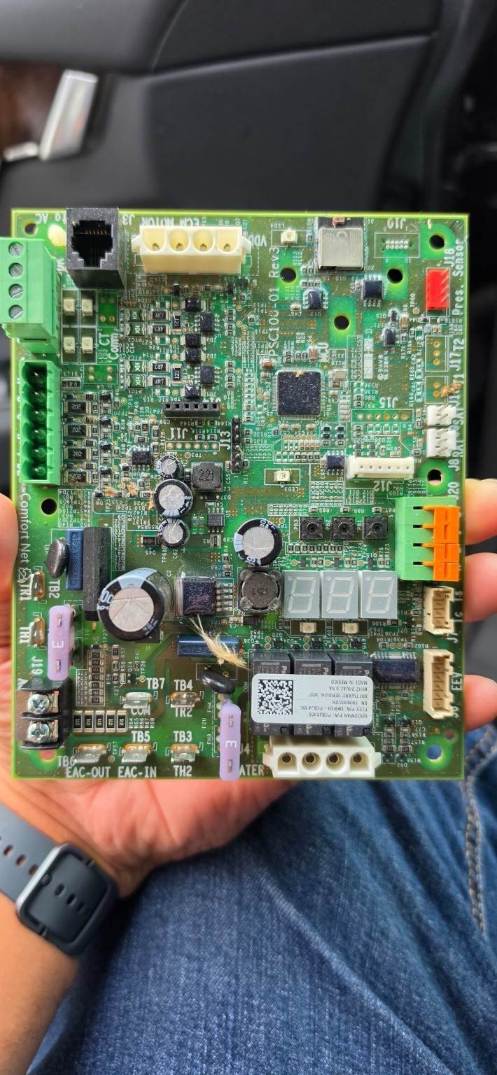 Goodman PCBJA105 Air Handler Control Board DKNIH-PCBJA106 Version V09 AB1 Tested