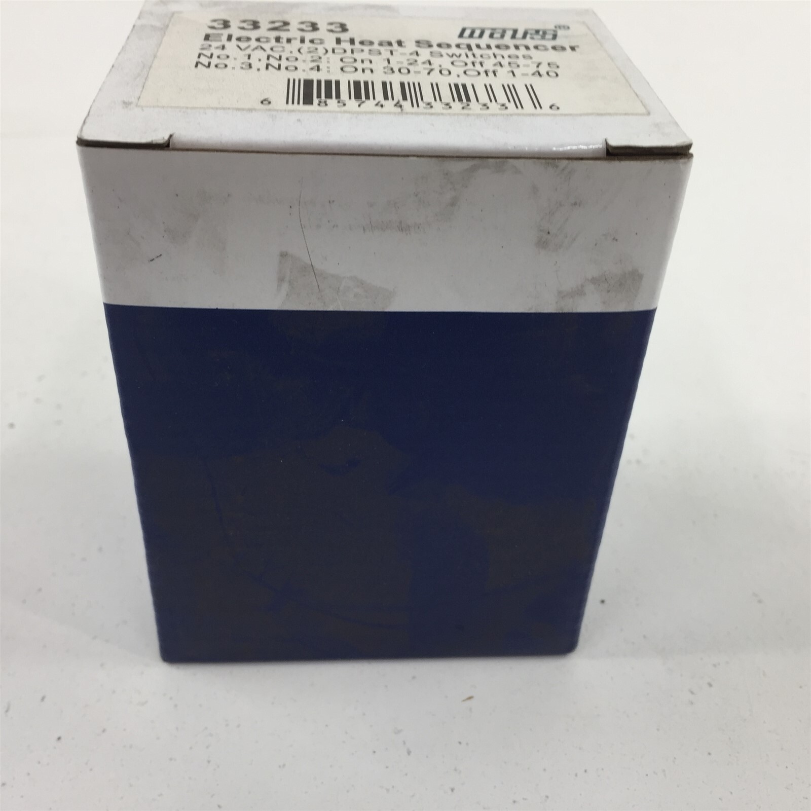 MARS 33233 Electric Heat Sequencer 24VAC (2)DPST-4 Switches