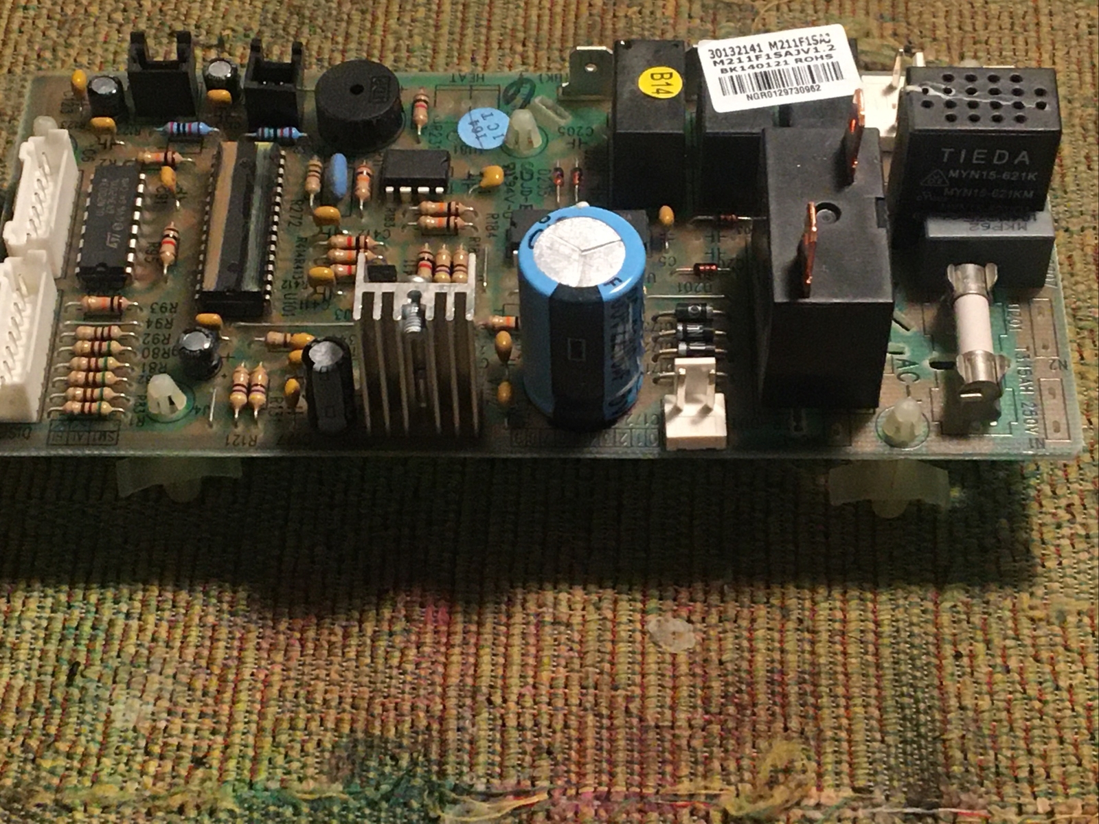 GE ac model: AEM12ASL1 Power Supply Board 30132141. M21F1SAJ