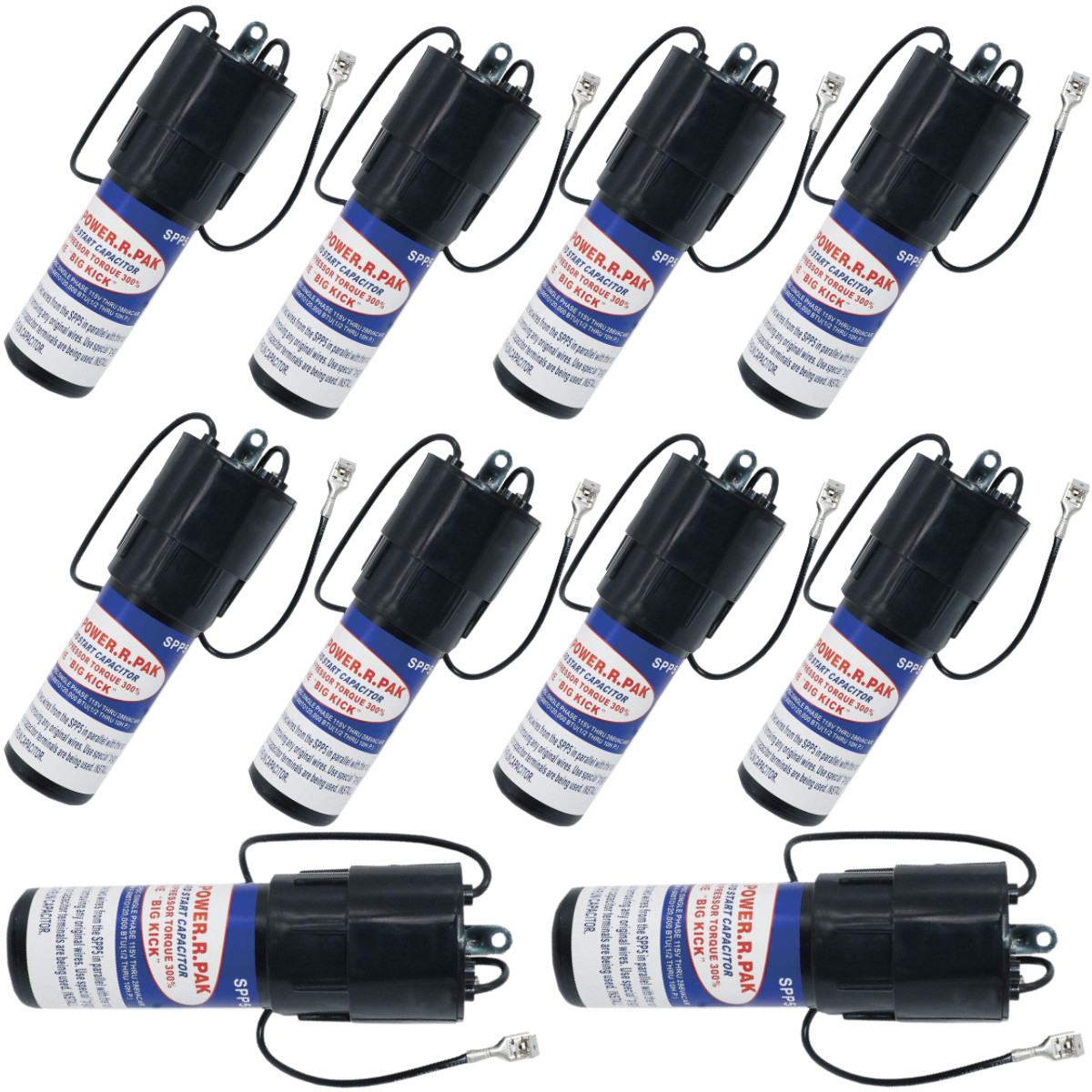 SPP5 Hard Start Super Boost HVAC Relay and Start Capacitor PACK OF 10