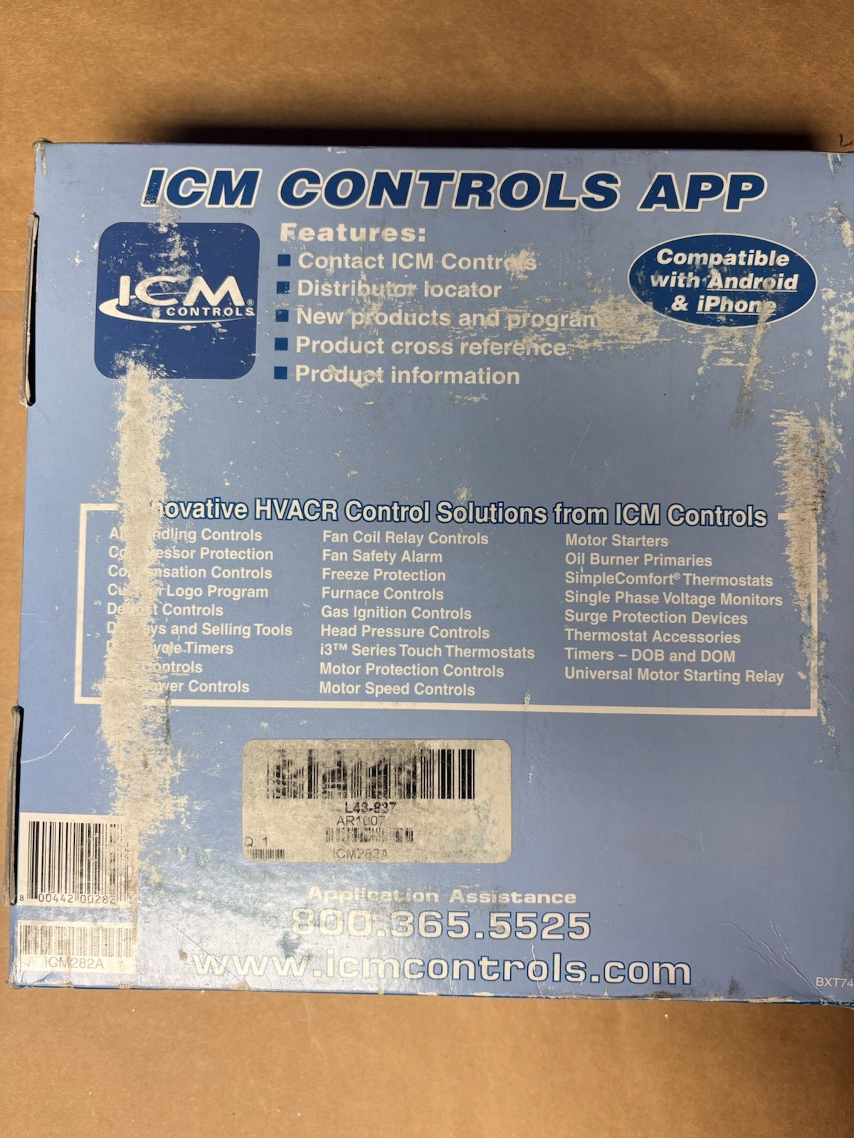 ICM 282a Furnace Control Board