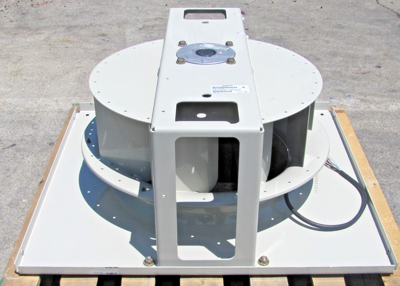 Siemens 1613 8532 10 Centrifugal Blower Fan 22″ Diameter 230/460V 3 Phase