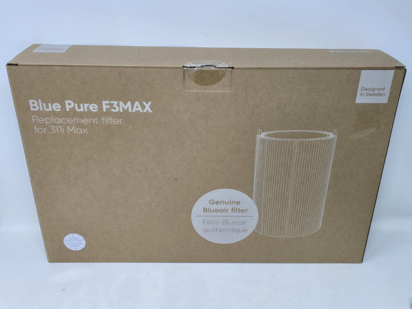 Genuine Blueair Blue Pure F3MAX Replacement Filter for 311i Max – New & Sealed