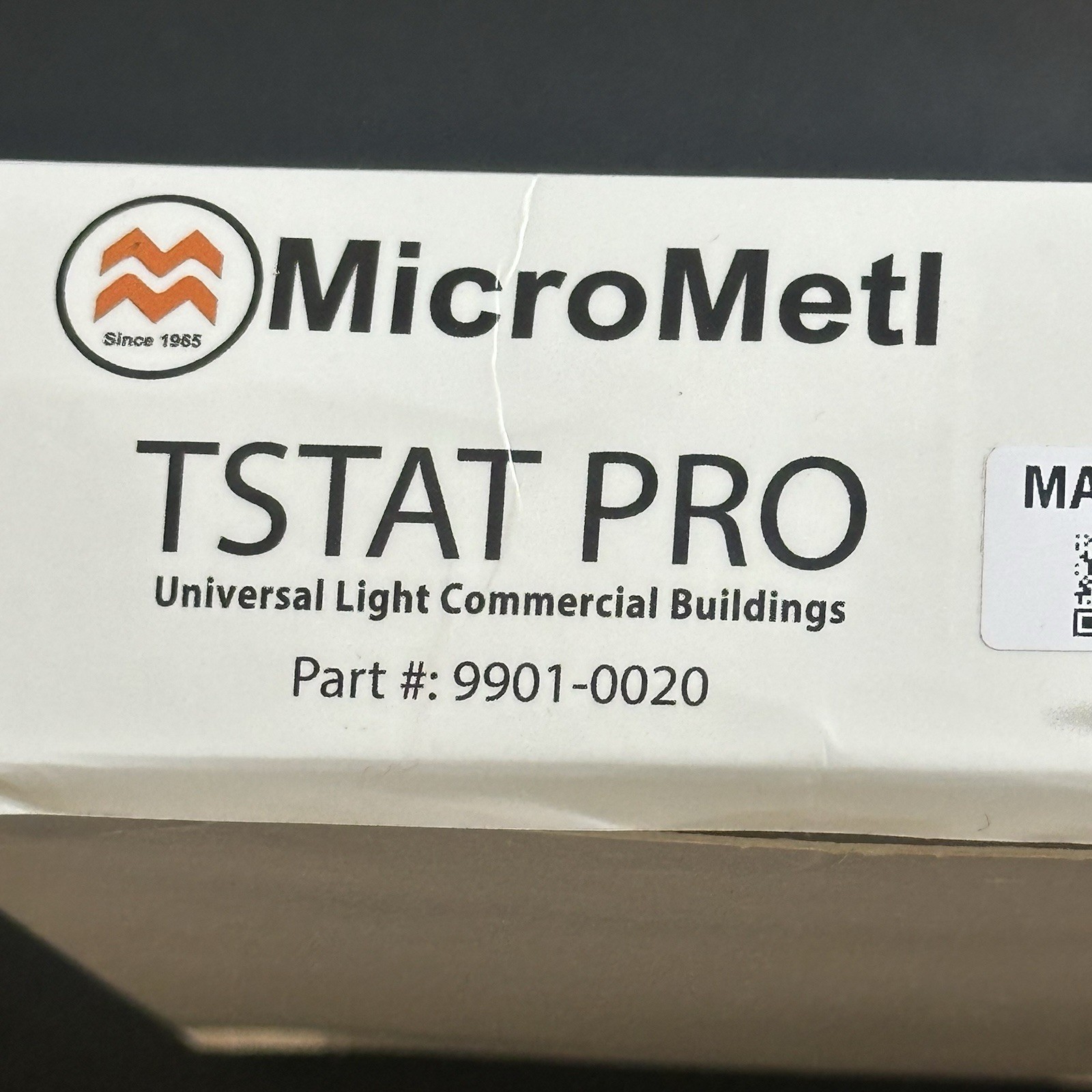 MicroMetl TSAT PRO Commercial Thermostat Part # 9901-0020 New Open Box