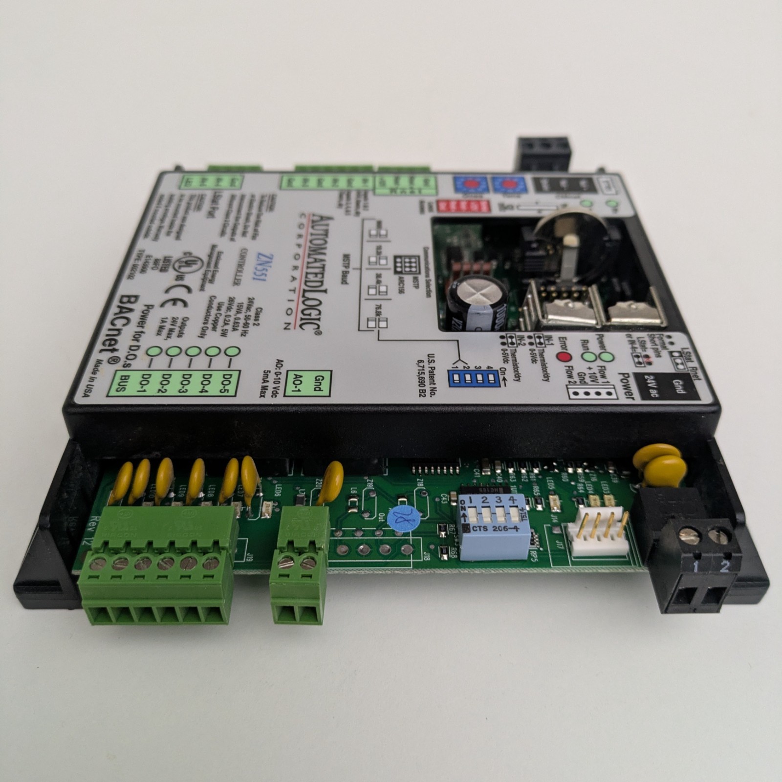 Automated Logic ZN551 Zone Controller BACnet MS/TP Discontinued ALC