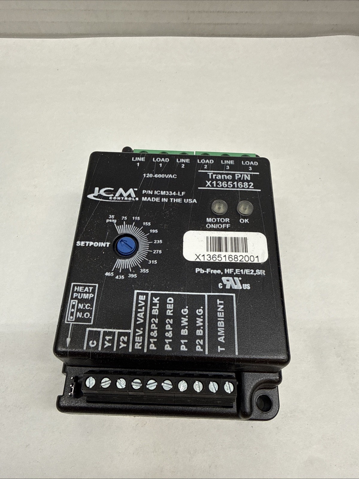 ICM Controls ICM334 Low Ambient 3-Phase Head Pressure Control
