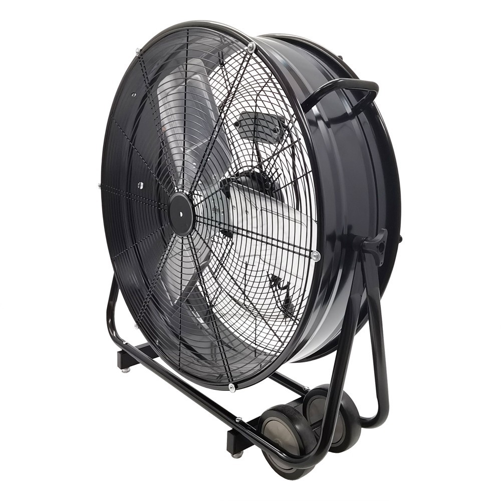 24 Inch Industrial Blower Exhaust Fan 360° Rotaty Two Levels to Adjust the Blowe
