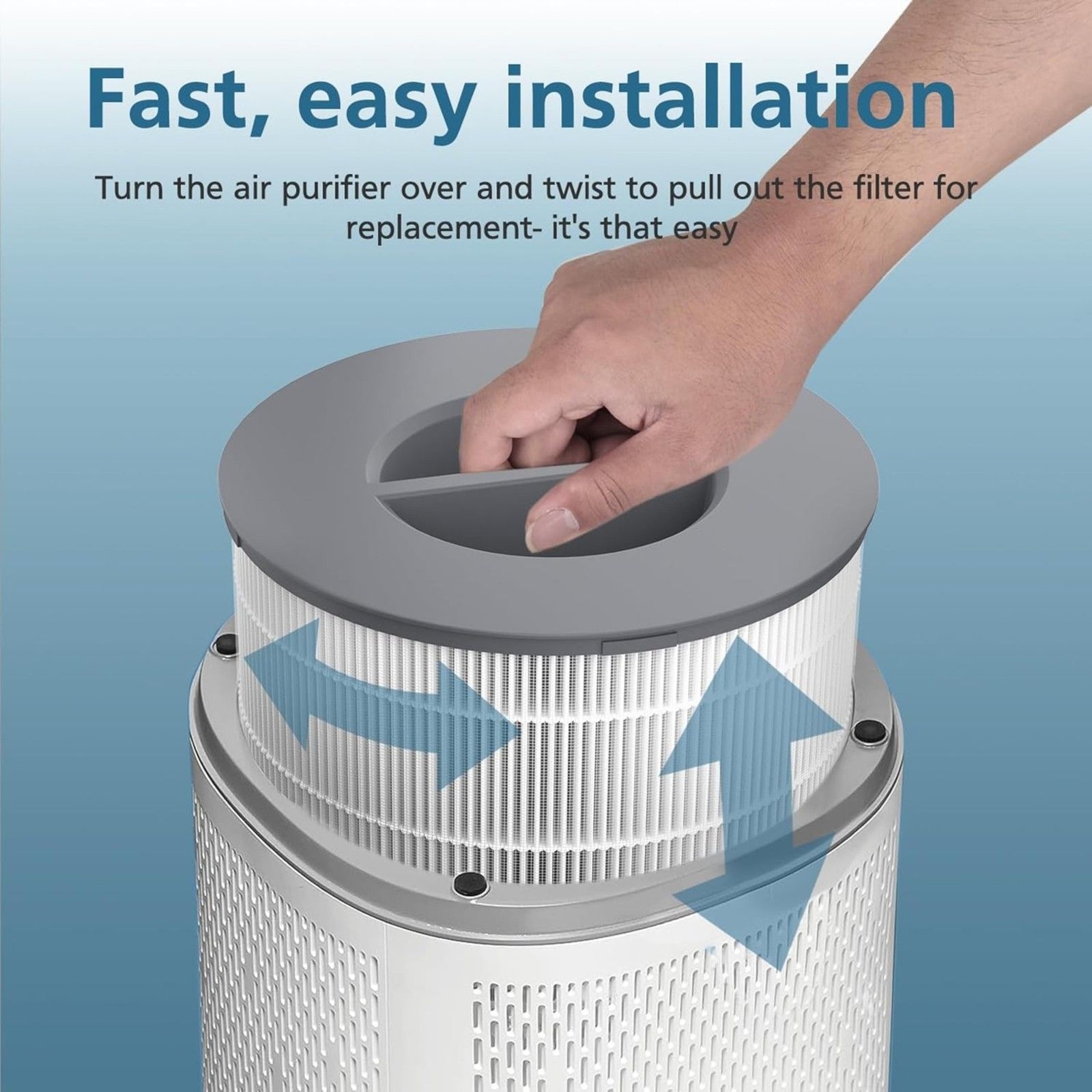 2-Pack 12030 True HEPA Replacement Filters