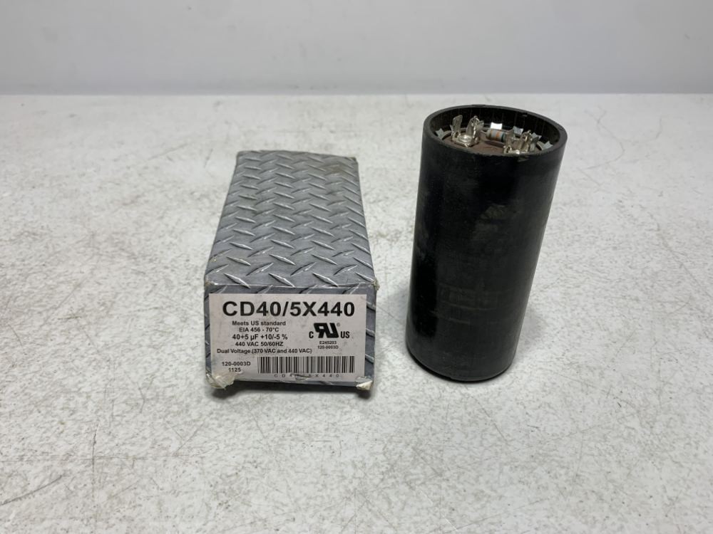 Supco CD40/5X440 Capacitor 40+5 MFD 440V