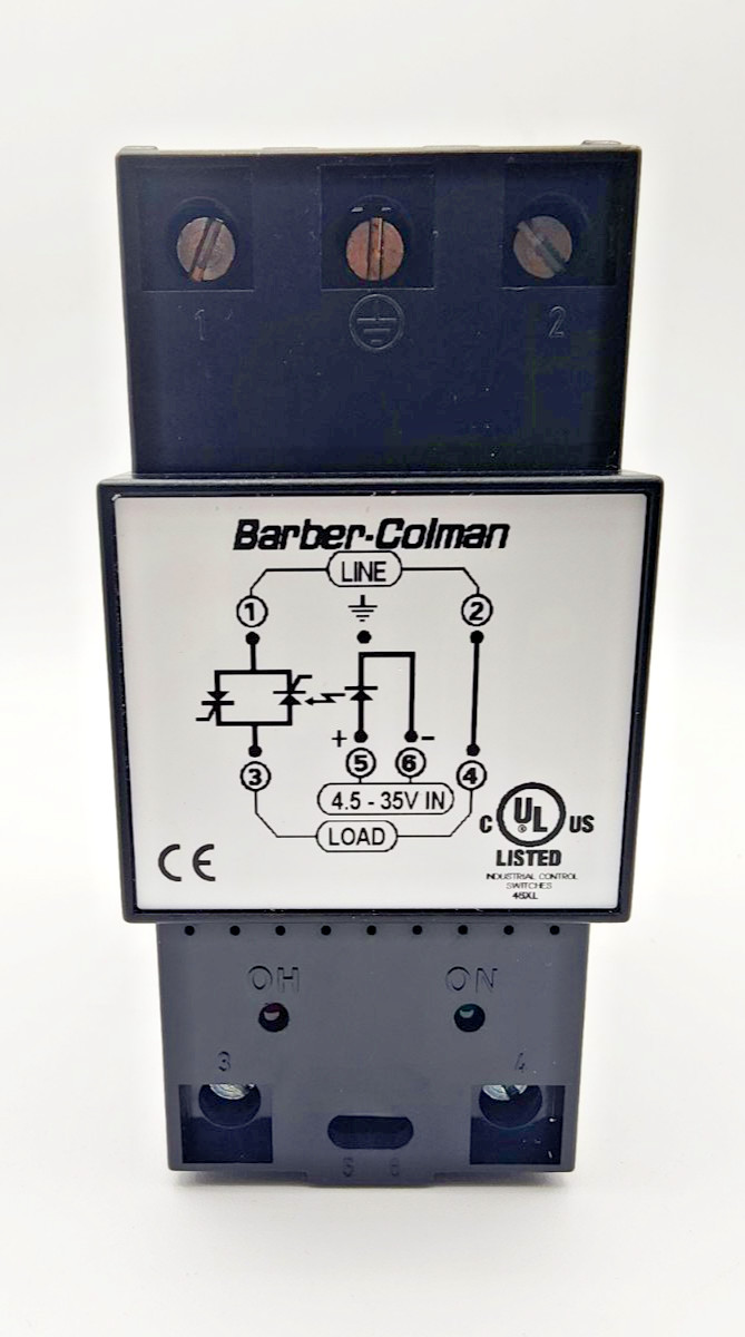 Barber Colman 7PD045600100 Power Supply 4.5-35V In 600V 45A Load PLC Module