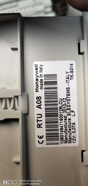 Honeywell RTU-A08 Remote Terminal Unit 12VDC DIN Module Italy DHL FAST SHIP