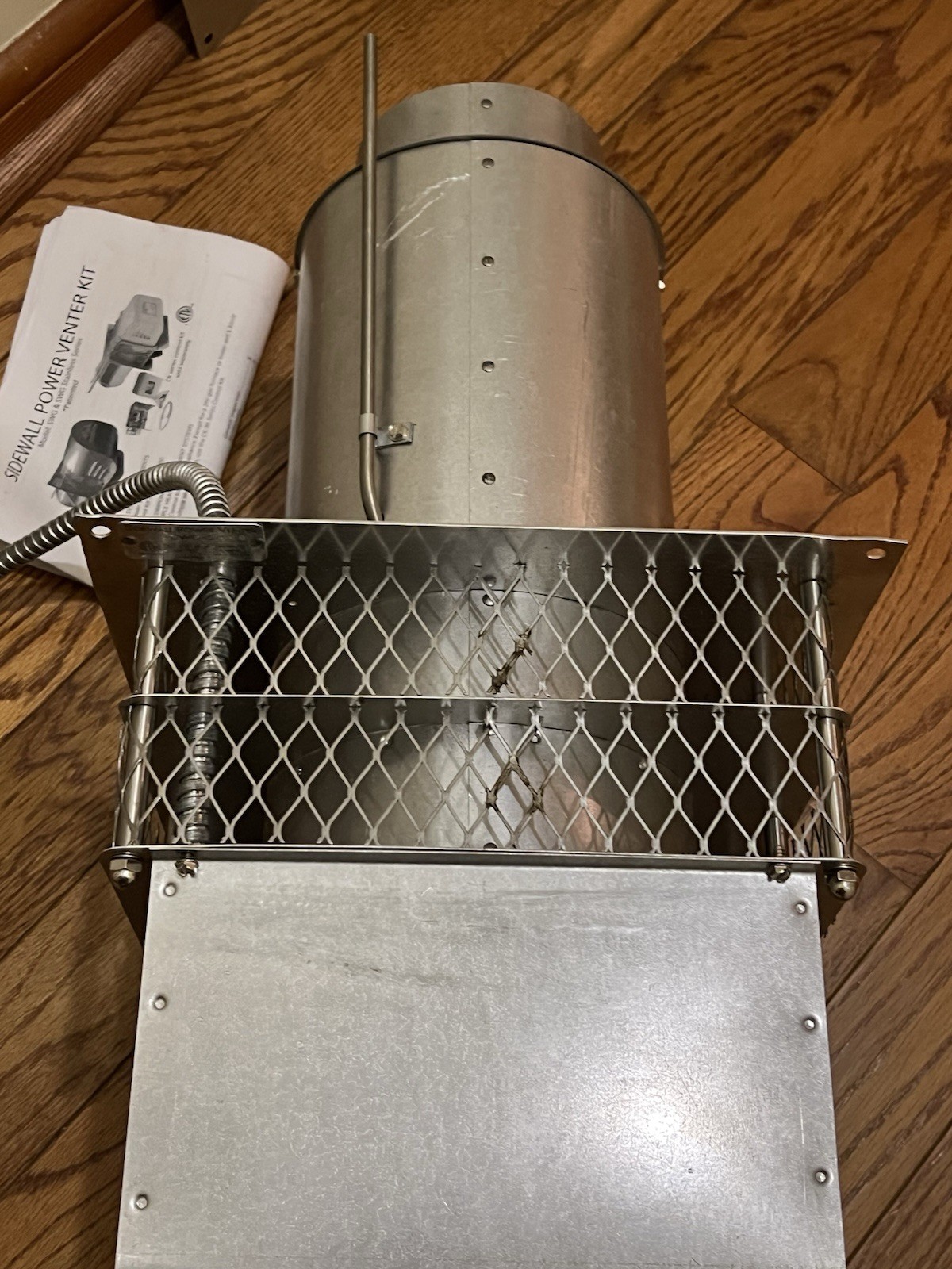 Field Controls Swg-5 Power Venter, 115, Galvanized Steel, 12 In W (loc:BT)