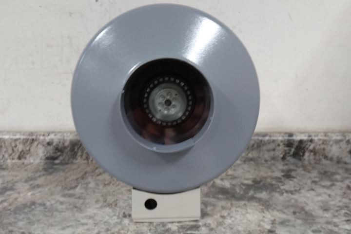 Dayton 23225 6 In Duct Diameter 120VAC 337 CFM Air Flow In-Line Duct Fan