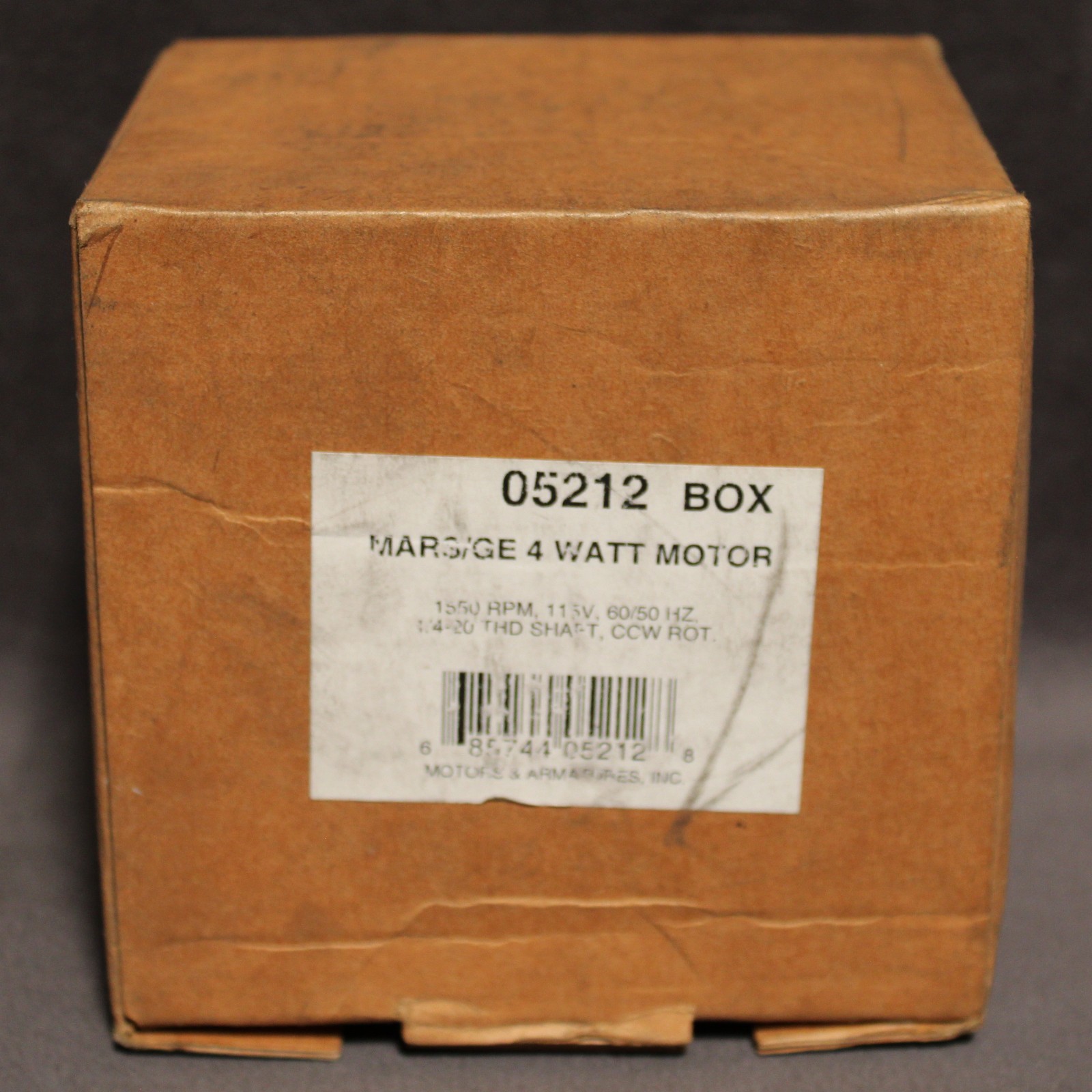 ~Discount HVAC~ 05212 – Mars / Jard Bearing Motor 115V 4W 1550 RPM CCW