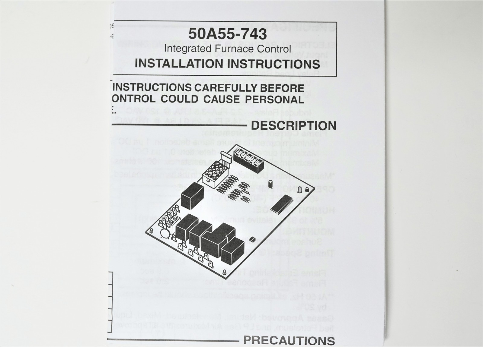 50A55-743 for Amana/Goodman PCBBF112S 0130F00005S B18099-26 B1809926S PCBBF123S