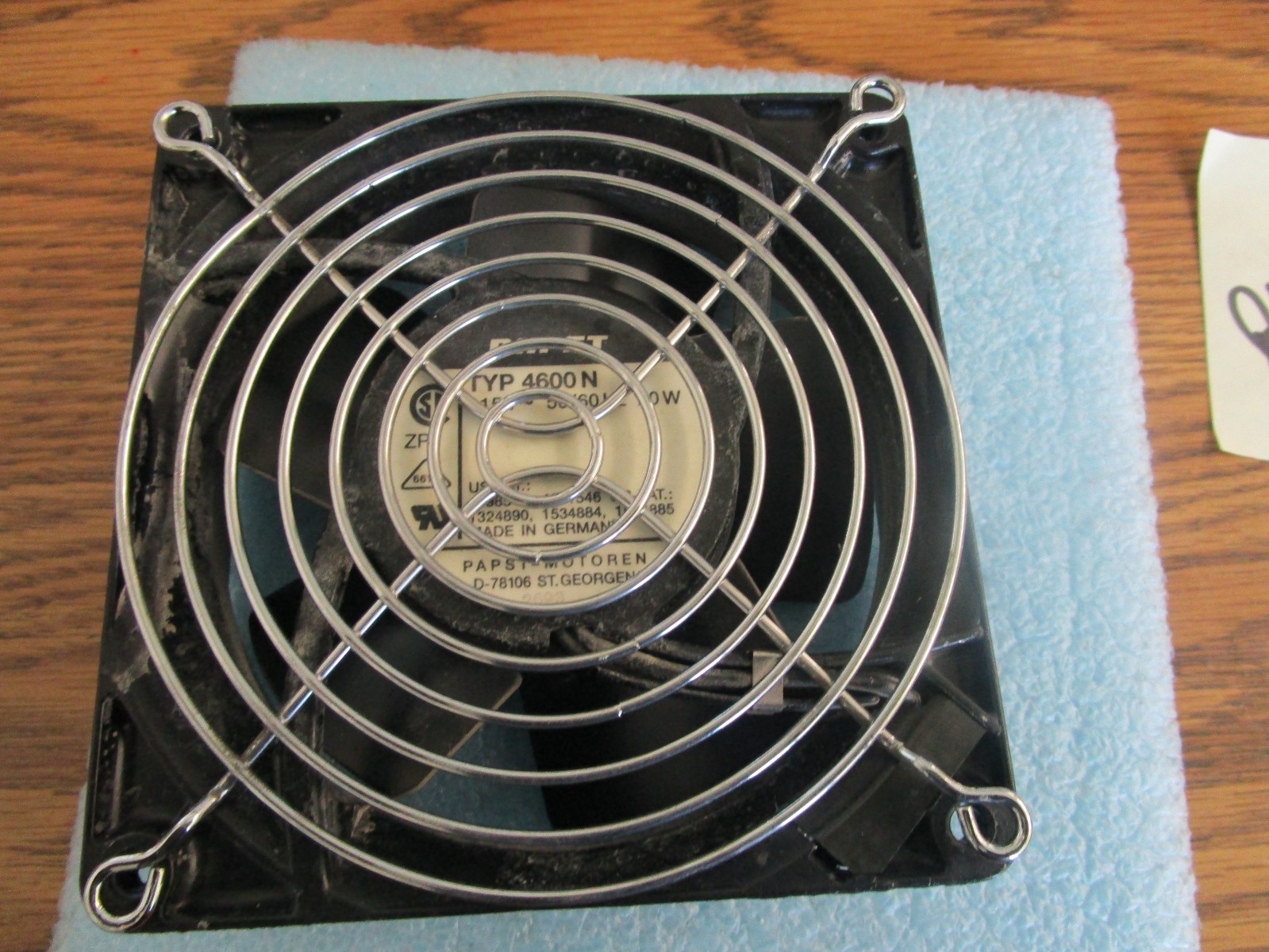 ebm-Papst Multifan Model: 4600N Fan. 115V, 20W. Tested Good