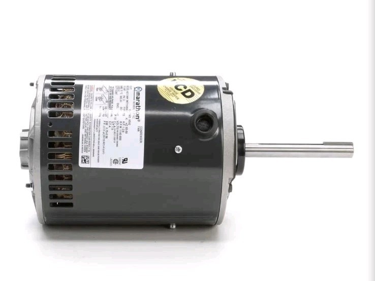 Marathon 56T11O5302 Condenser Fan Motor, 3 Phase, Open Air Over, Belly Band…