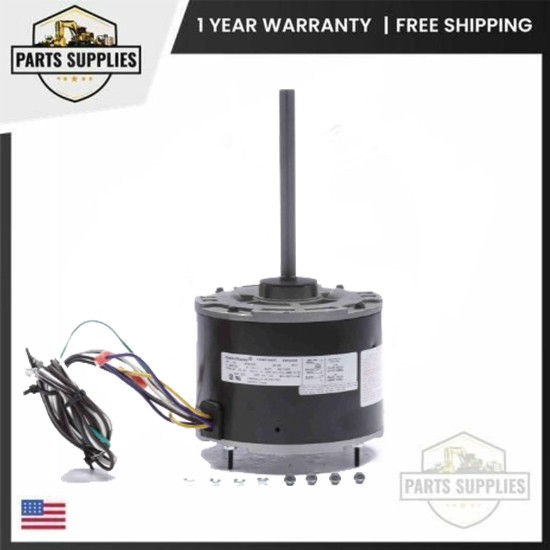 EM3403F Century 1-Phase 1/6HP 208-230V 825RPM TEAO PSC Motor for Condenser Fan