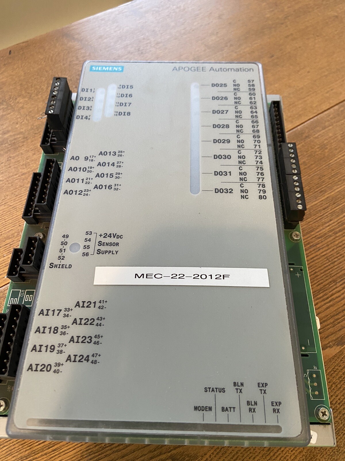 SIEMENS 549-021 MODULUR CONTROLLER APOGEE AUTOMATION