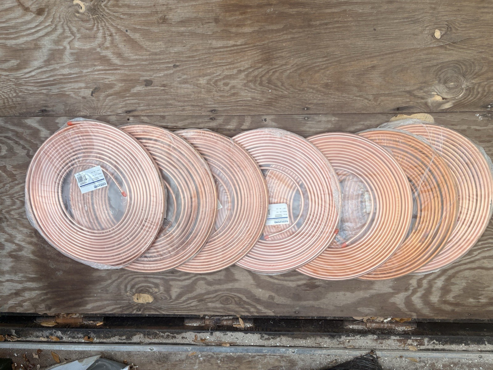 HAILIANG Copper Refrigeration Coil 3/8 in x 50 ft Air Conditioning Grade