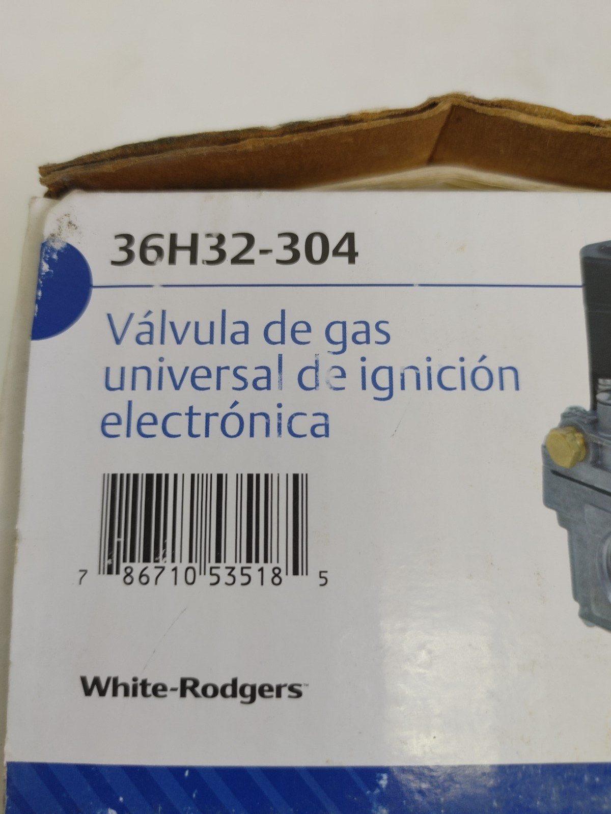 White-Rodgers Model 36H32-304 GAS VALVE UNUSED IN A WORN BOX