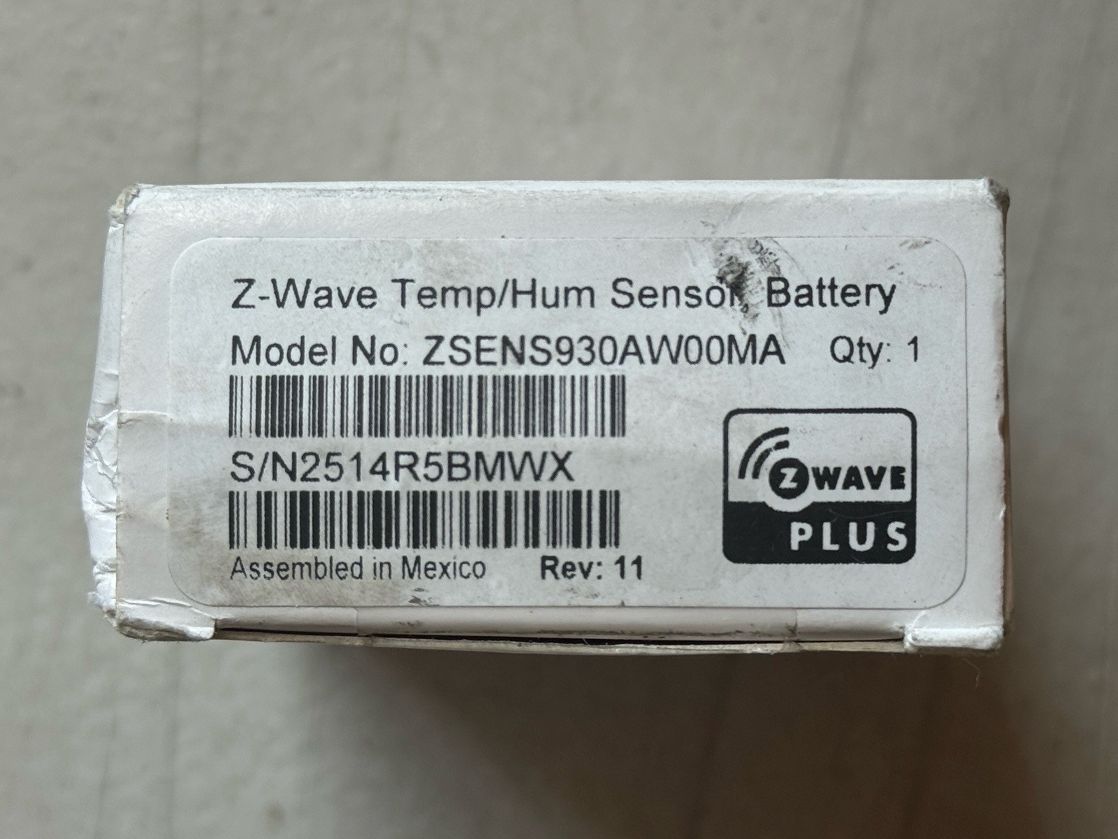 Trane ZSENS930AW00MA- Genuine OEM Replacement Part