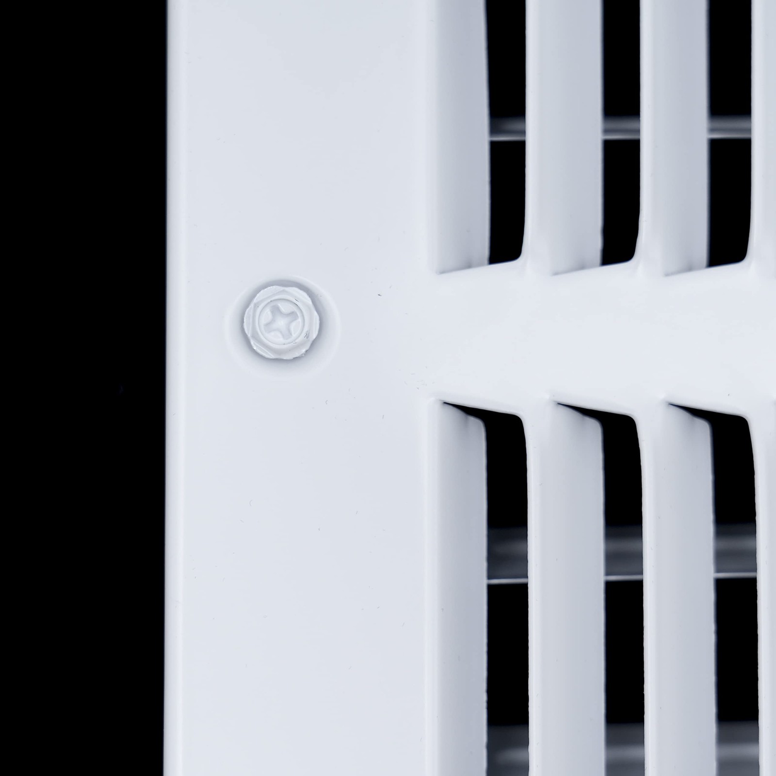 Handua 8×6 Steel Air Supply Diffuser White Ceiling Wall Register Vent Cover