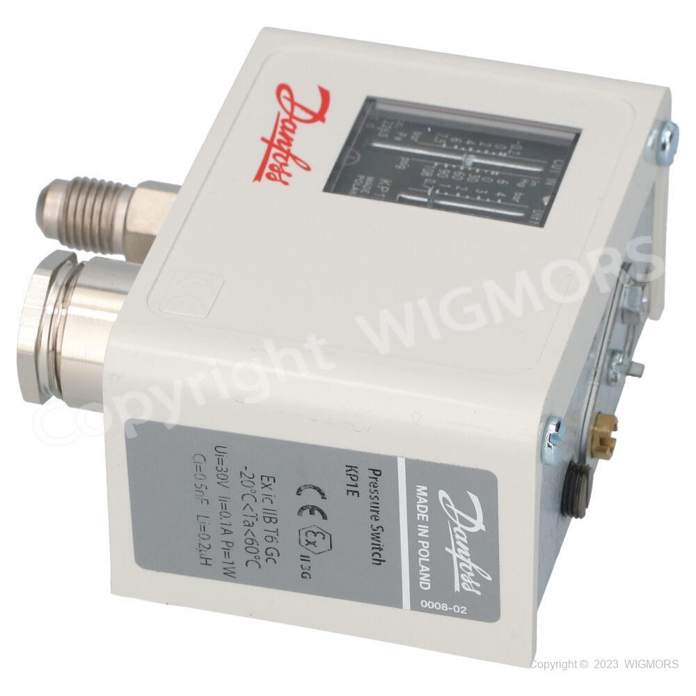 Pressure switch Danfoss KP1E [-0,2-7,5]bar Auto 060-533666 ATEX