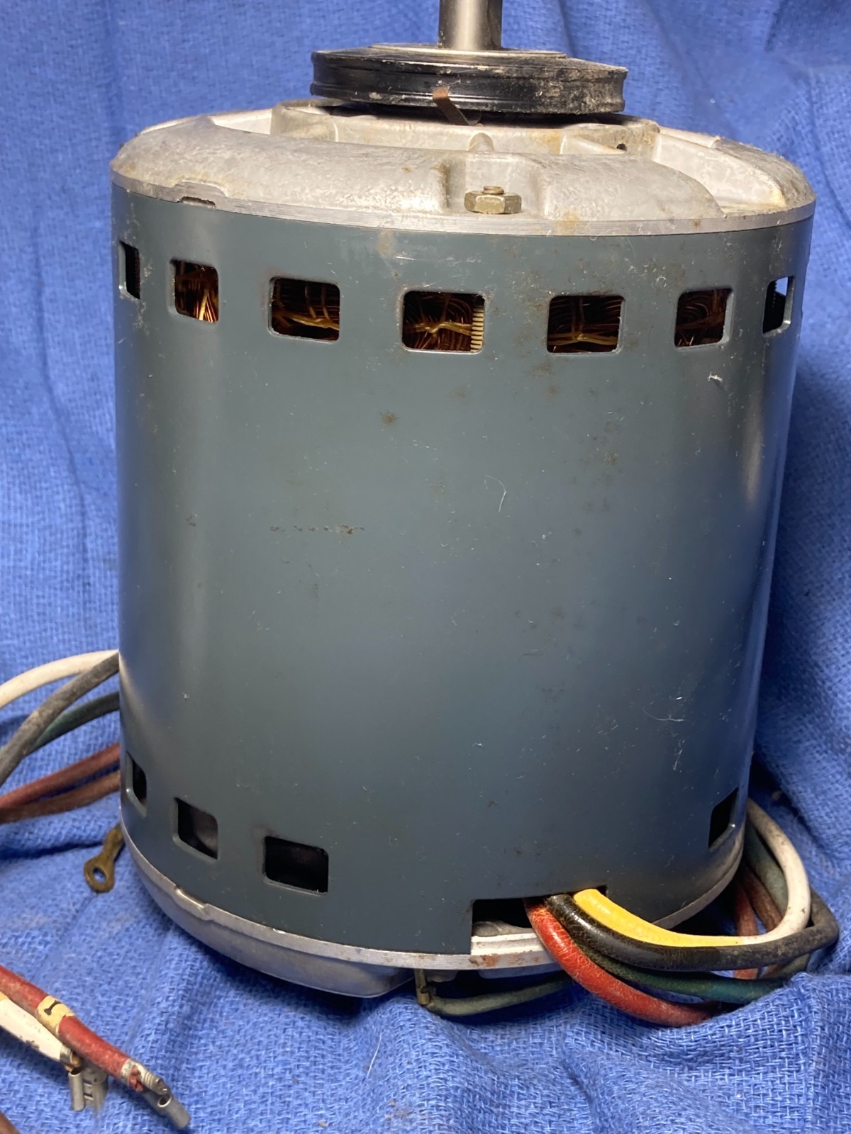 NOS GE HVAC FURNACE Replacement motor 5KCP33PG 557AS MADE IN USA. M-3016-1 AMANA