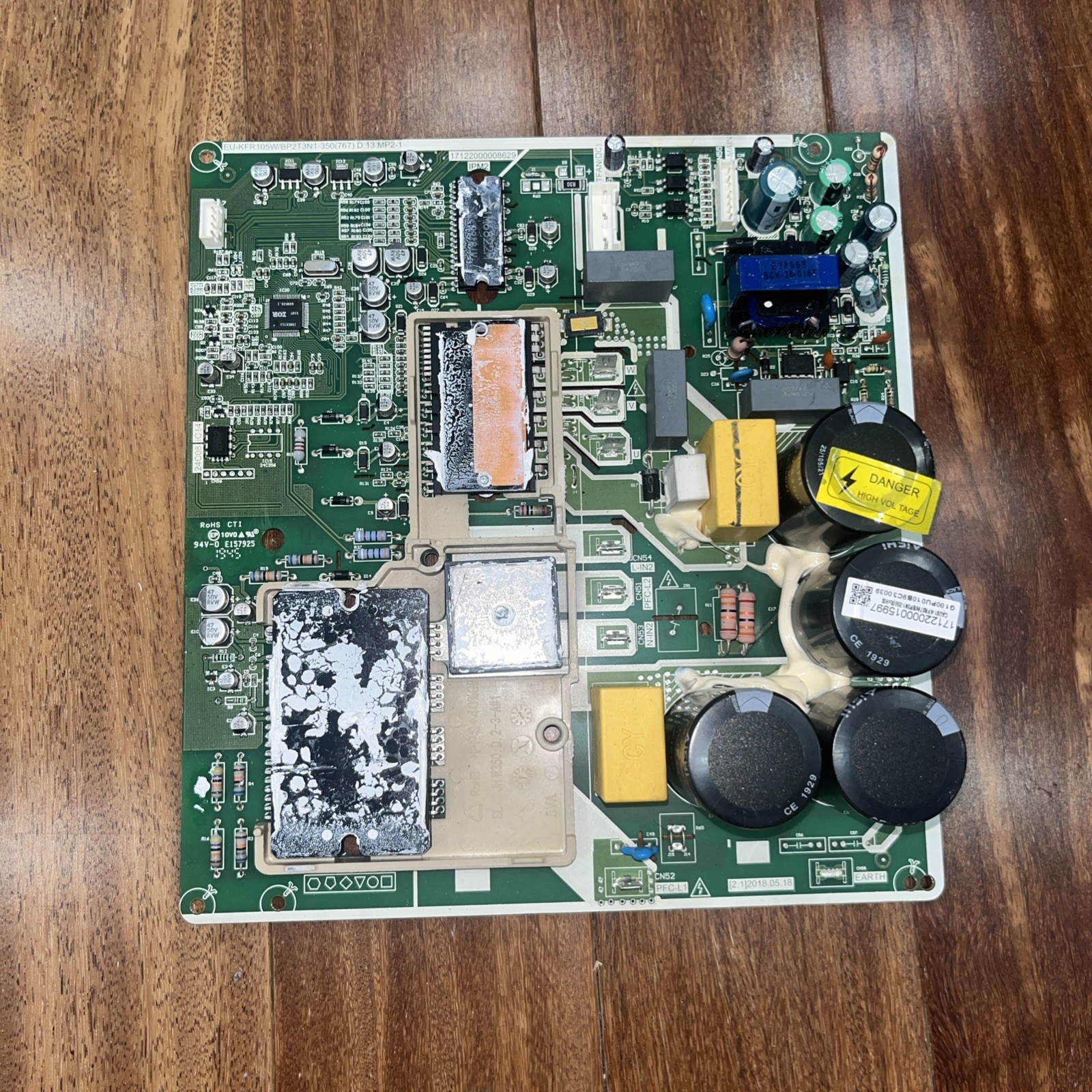 Midea Air Conditioner Control Board 17122000008629 17122000015997