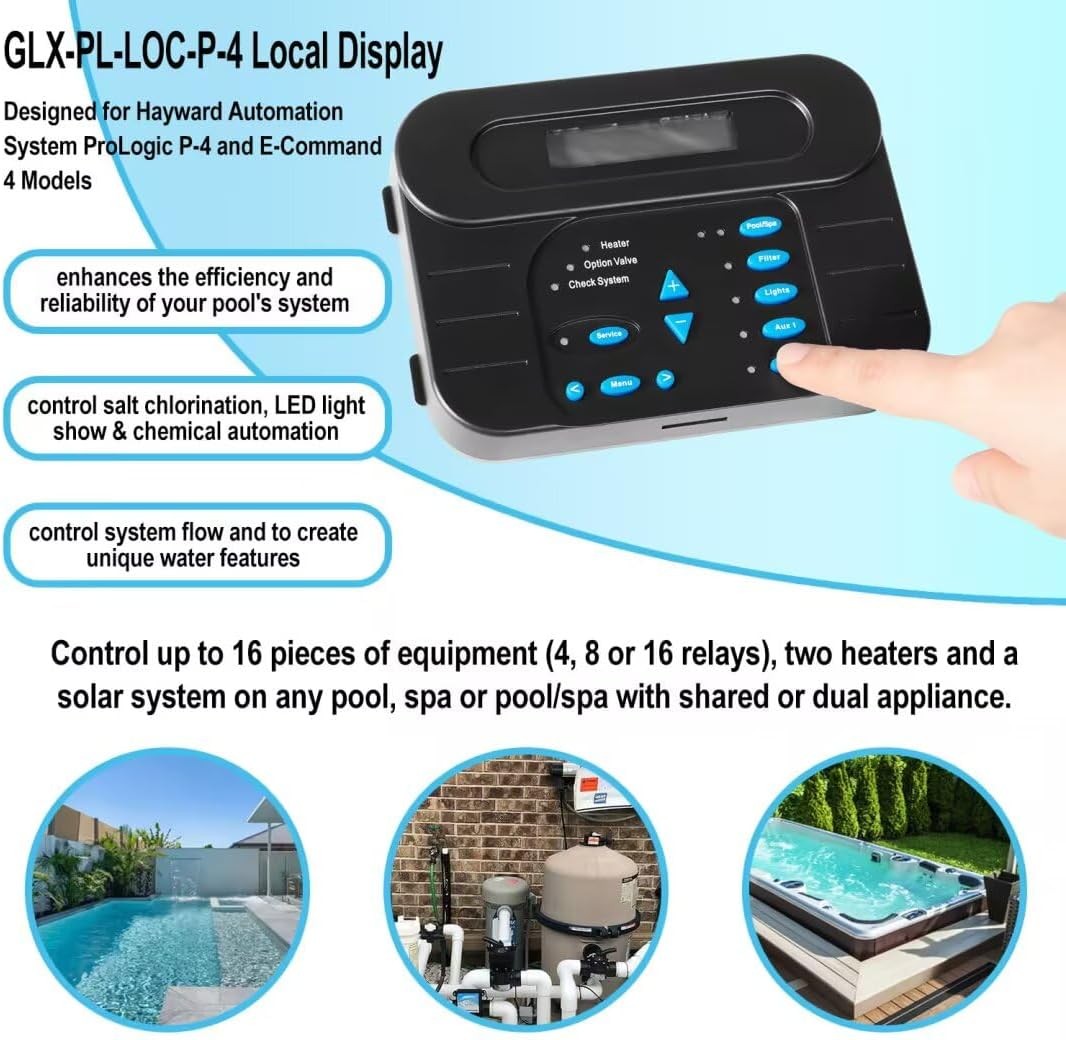 GLX-PL-LOC-P-4 Main Display Keypad Controller Service Kit Control Board Replacem