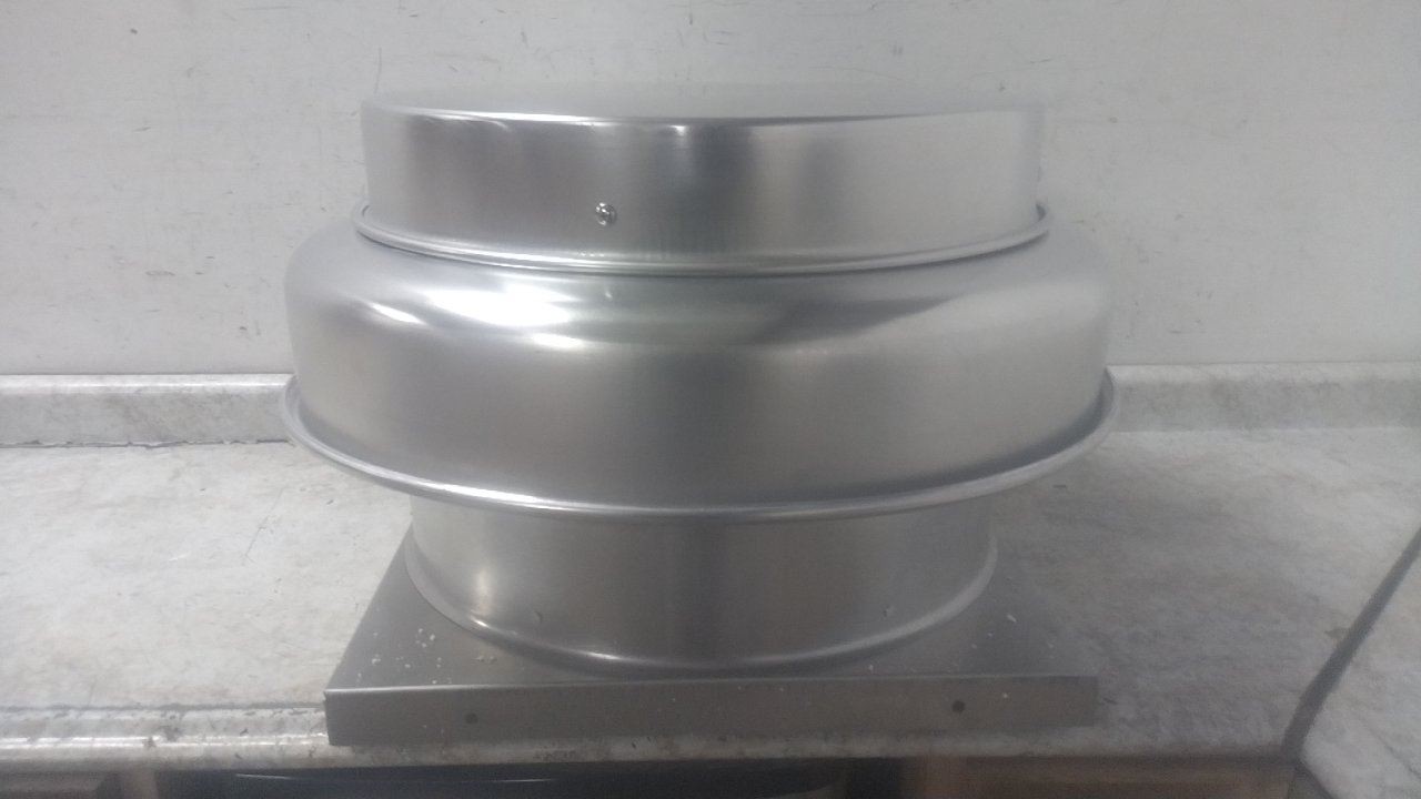 Dayton 4YC88G 12 In Blade Diameter 1/4 HP 115V Axial Downblast Roof Exhaust Fan