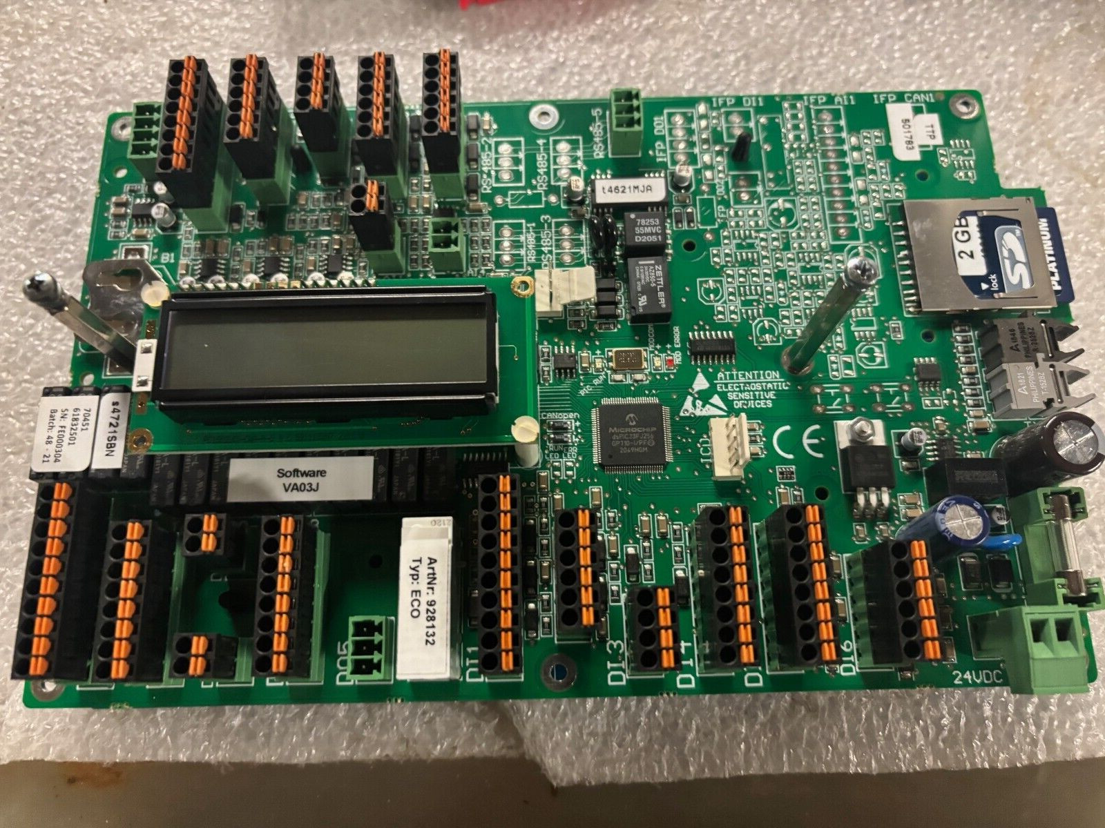 KKT KRAUS Chiller 70450 ES 910AA Chiller Control Board