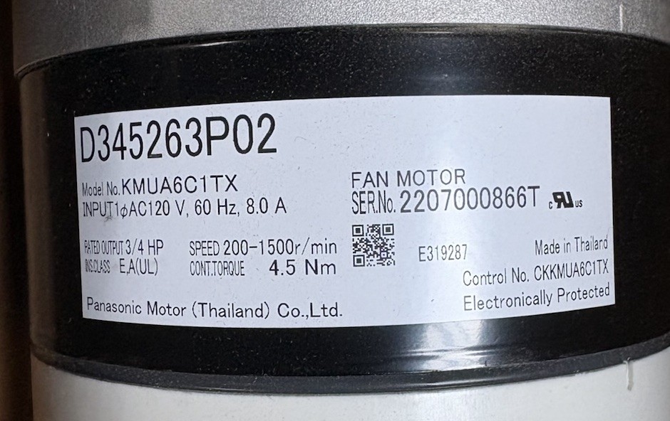 Trane MOT16957 – KMUA6C1TX 3/4HP Variable Speed Furnace / Air Handler Fan Motor