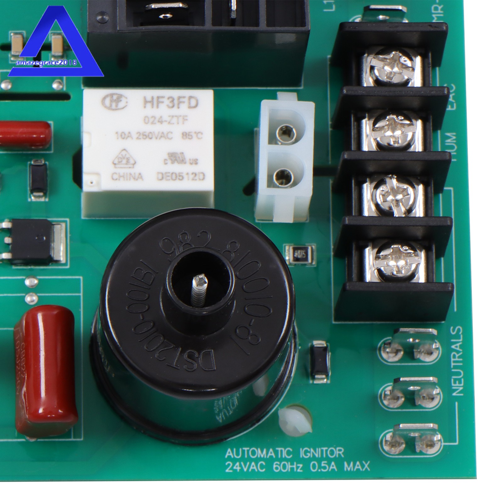 ICM Controls ICM292 Furnace Control Circuit Board 62-24140-04 / 62-24140-02