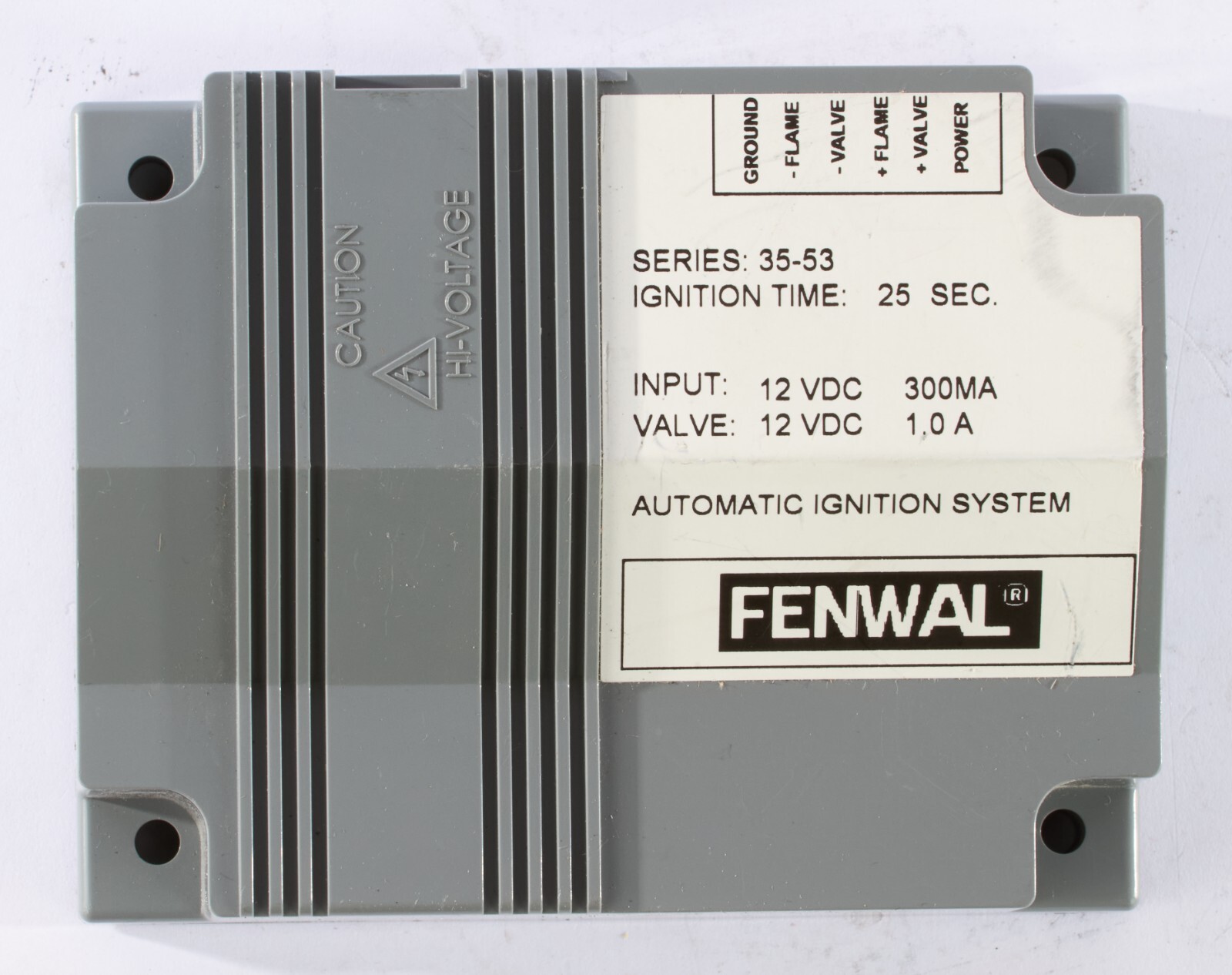 Fenwal Series 35-53 Automatic Ignition System 12V 06-235773-007