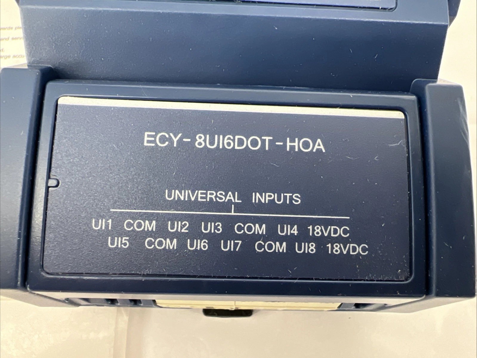 Distech Controls ECY-8UI6DOT-HOA Eclypse I/O Module, 8 Inputs & 6 Digital Output