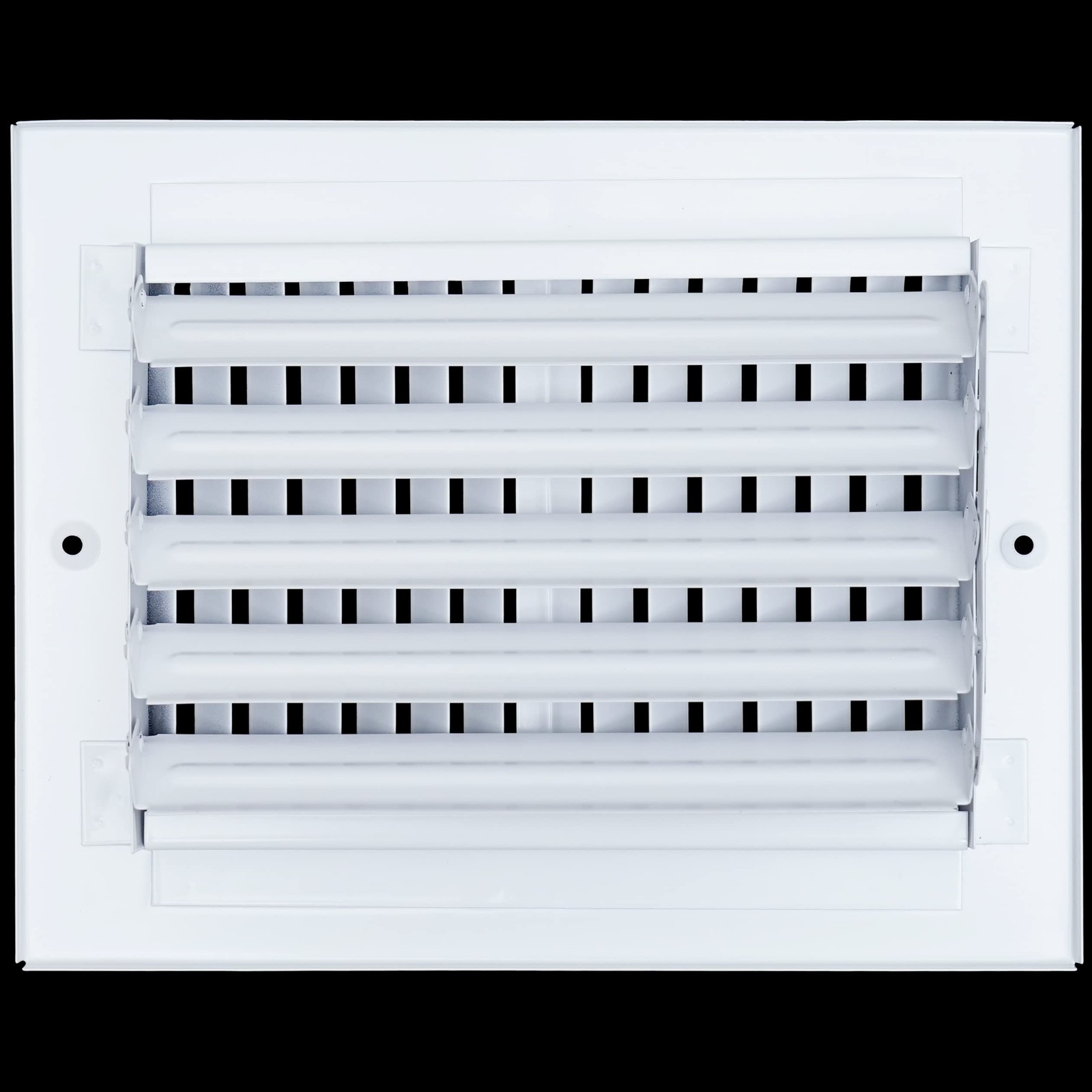 Handua 8×6 Steel Air Supply Diffuser White Ceiling Wall Register Vent Cover