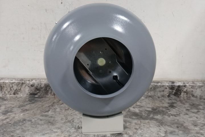 Dayton 23225 6 In Duct Diameter 120VAC 337 CFM Air Flow In-Line Duct Fan