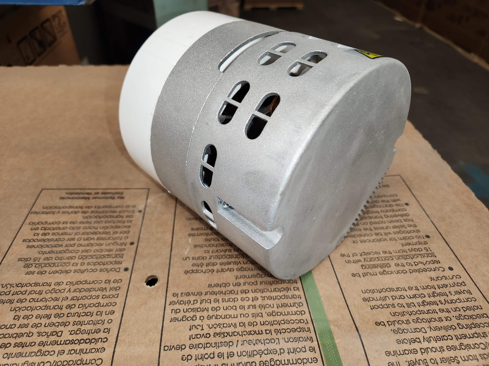INTERLINK ZKSD-375-8-50-1 1/2 HP PROGRAMABLE ECM BLOWER MOTOR, 208-230/50-60/1