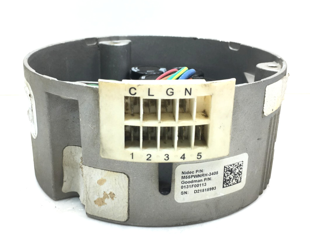 NIDEC M55PWNRH-3405 Programmable ECM Module ONLY 0131F00113 CW LE used #Z665