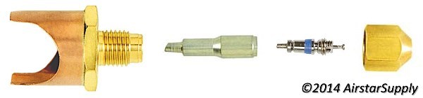 (6-PACK) 3/4″ Braze-On Service Valves / Line Tap Valve C&D Valve CD5534
