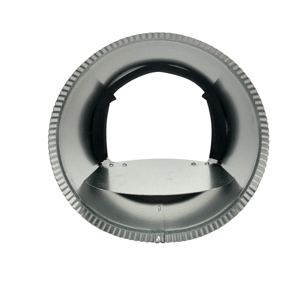 Durozone 10 inch round bypass barometric pressure relief damper
