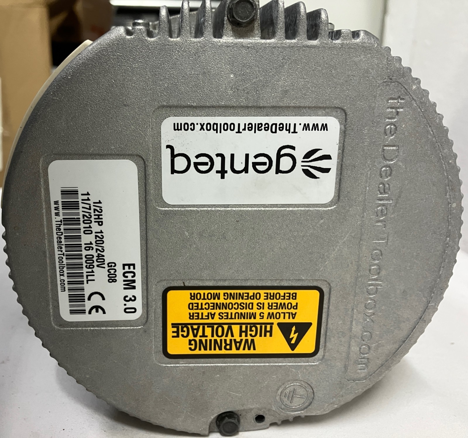 Genteq 5SME39HXL3006A Furnace Blower Motor Works Perfect OEM HD44RE122 ECM 3.0