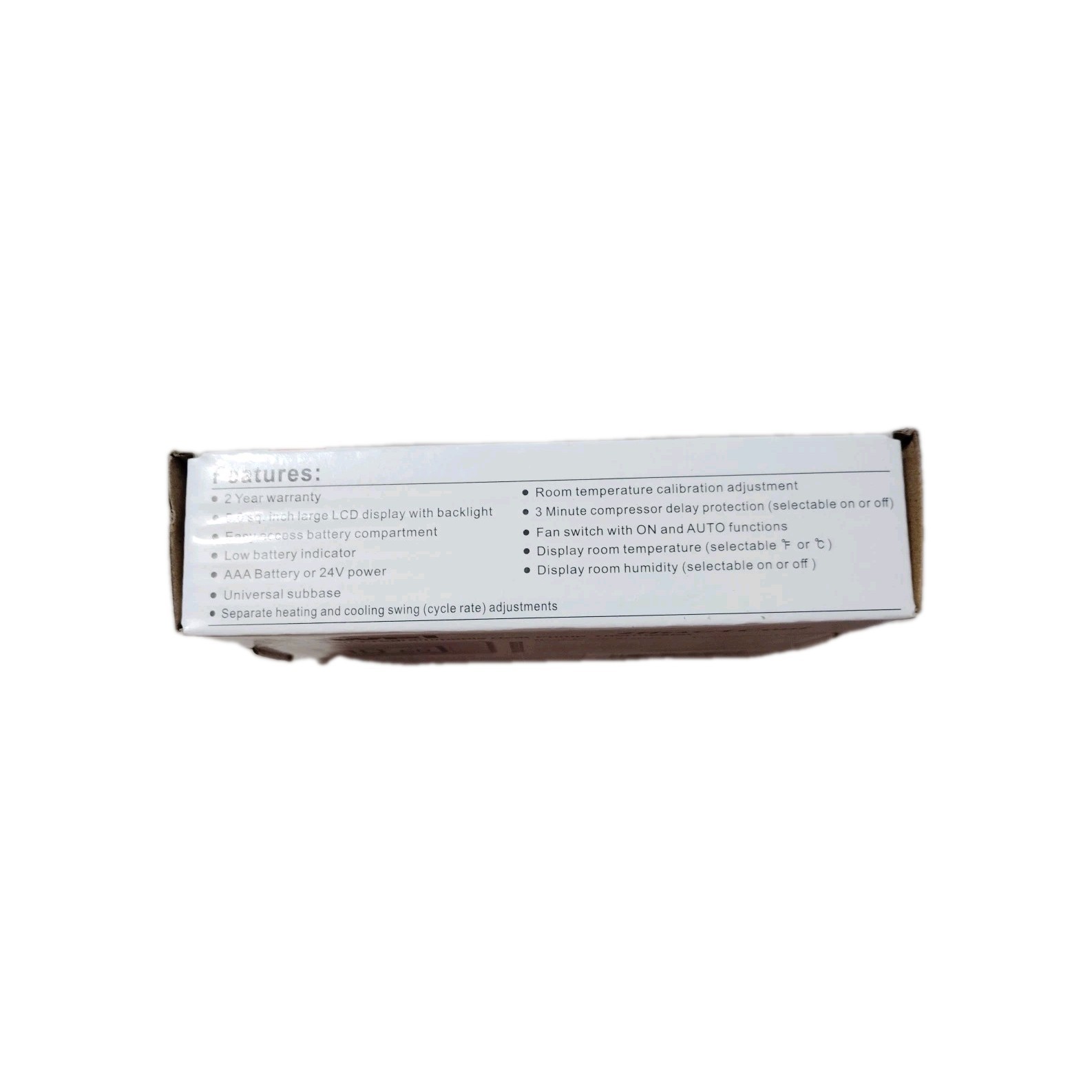 NEW: Aowel Thermostat Single Stage Non-programmable Thermostat #AW721