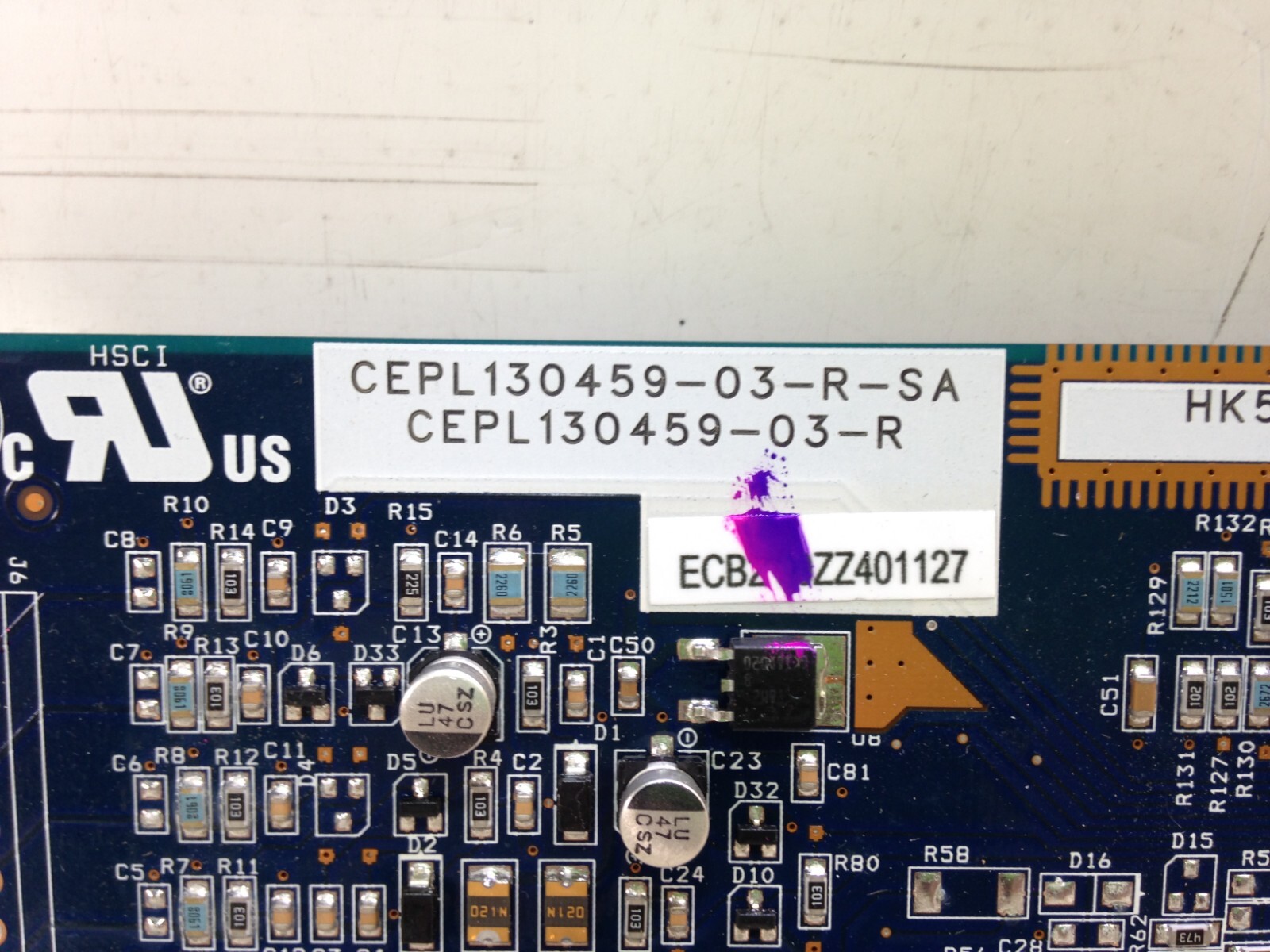 CARRIER CEPL130459-03-R CHILLER CONTROL BOARD 502Z401127 HK50AA045 – USED