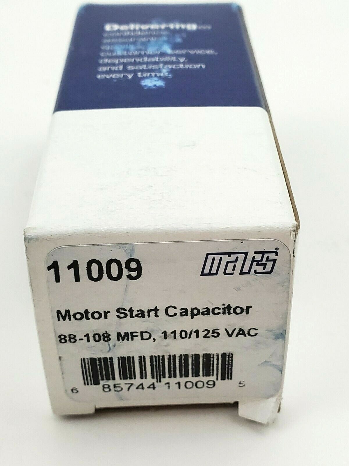 Lot of 2 Mars 11009 Motor Start Capacitors 88-108 MFD 110/125 VAC