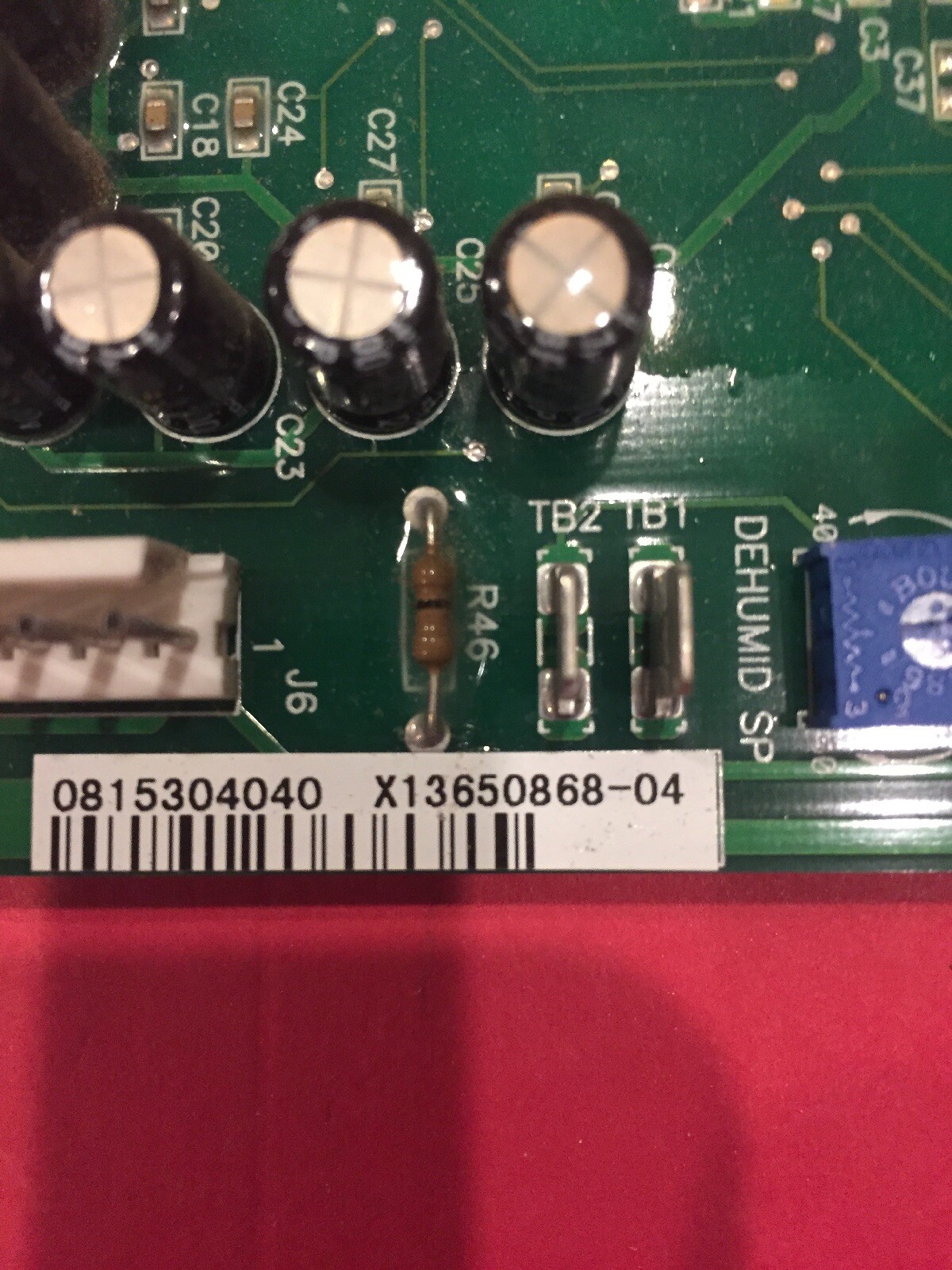 Trane/American Standard 6400-1083 Rev D Control Board USED